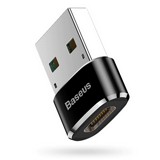מתאם USB זכר ל TYPE C נקבה - מאפשר חיבור מוצרי TYPE C לשקעי USB רגילים - תומך טעינה מהירה מתאם USB זכר ל TYPE C נקבה - מאפשר חיבור מוצרי TYPE C לשקעי USB רגילים - תומך טעינה מהירה