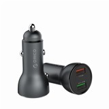 מטען לרכב ORICO – בתקן QUALCOMM QUICK CHARGE 3.0 – עם 2 כניסות USB מטען לרכב ORICO – בתקן QUALCOMM QUICK CHARGE 3.0 – עם 2 כניסות USB