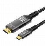 כבל מתאם מ TYPE C ל HDMI - לאייפון 15, 16 או 17 - אורך 2 מטר כבל מתאם מ TYPE C ל HDMI - לאייפון 15, 16 או 17 - אורך 2 מטר