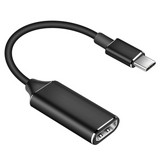 כבל מתאם מ TYPE C ל HDMI לסמסונג S10 S9 S8 ועוד - לחיבור ישיר לטלוויזיה, מסך או מקרן כבל מתאם מ TYPE C ל HDMI לסמסונג S10 S9 S8 ועוד - לחיבור ישיר לטלוויזיה, מסך או מקרן