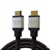 כבל 8K HDMI - בתקן 2.1 - אורך 2 מטר - תומך עד 8K 60Hz כבל 8K HDMI - בתקן 2.1 - אורך 2 מטר - תומך עד 8K 60Hz