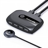 מתג בורר KVM USB 2.0 SWITCH - לשיתוף התקני USB בין 2 מחשבים מתג בורר KVM USB 2.0 SWITCH - לשיתוף התקני USB בין 2 מחשבים