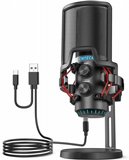 מיקרופון USB-C קונדנסר מקצועי XM630 | 24bit/96kHz | ניטור ללא השהיה | Shock Mount ו-Pop Filter מיקרופון USB-C קונדנסר מקצועי XM630 | 24bit/96kHz | ניטור ללא השהיה | Shock Mount ו-Pop Filter