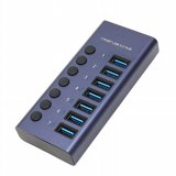 מפצל USB 3.0 עם 7 יציאות ומתג נפרד לכל יציאה | USB HUB דגם 985B מפצל USB 3.0 עם 7 יציאות ומתג נפרד לכל יציאה | USB HUB דגם 985B