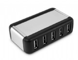 מפצל USB איכותי עם שנאי 7 פורטים מפצל USB איכותי עם שנאי 7 פורטים