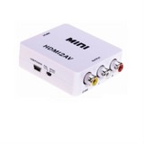מתאם ממיר מ- HDMI ל- AV / RCA מתאם ממיר מ- HDMI ל- AV / RCA