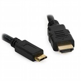 כבל מיני HDMI ל- HDMI to Mini HDMI / HDMI אורך 1.8 מטר, תומך תקן 2.0 - 4K ULTRA HD כבל מיני HDMI ל- HDMI to Mini HDMI / HDMI אורך 1.8 מטר, תומך תקן 2.0 - 4K ULTRA HD