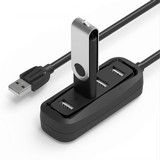 מפצל USB 2.0 איכותי ל-4 כניסות של VENTION מפצל USB 2.0 איכותי ל-4 כניסות של VENTION