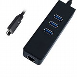 מפצל USB3.0 ומתאם כרטיס רשת ג'יגהביט בחיבור TYPE C – מתאים למחשבי MAC ו WINDOWS מפצל USB3.0 ומתאם כרטיס רשת ג'יגהביט בחיבור TYPE C – מתאים למחשבי MAC ו WINDOWS