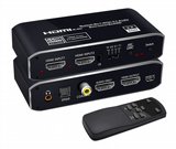 מפצל ממיר מחלץ אודיו דיגיטלי ואנלוגי HDMI 2.0b to HDMI 2.0b Audio Extractor - כולל תמיכה ב 4K 60Hz, ARC, HDR, 5.1 מפצל ממיר מחלץ אודיו דיגיטלי ואנלוגי HDMI 2.0b to HDMI 2.0b Audio Extractor - כולל תמיכה ב 4K 60Hz, ARC, HDR, 5.1
