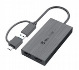 מתאם TYPE C/USB3 ל 2 מסכי HDMI - מתאים לווינדוס ו MACBOOK כולל M1/M2 מתאם TYPE C/USB3 ל 2 מסכי HDMI - מתאים לווינדוס ו MACBOOK כולל M1/M2
